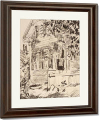 The Service Flag By Childe Hassam Fine Art Print