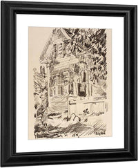 The Service Flag By Childe Hassam Fine Art Print