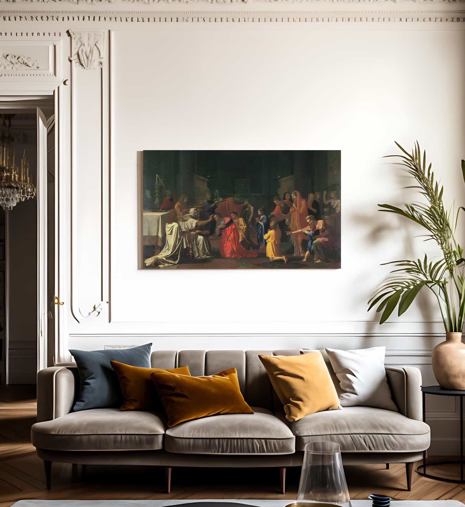 The Sev En Sacraments Ii Confirmation By Nicholas Poussin Fine Art Print