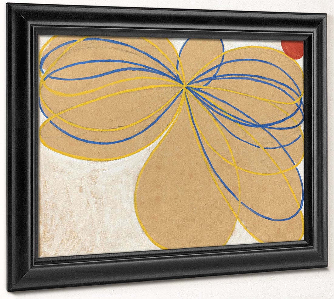 The Seven Pointed Star No 1 1908 By Hilma Af Klint Fine Art Print