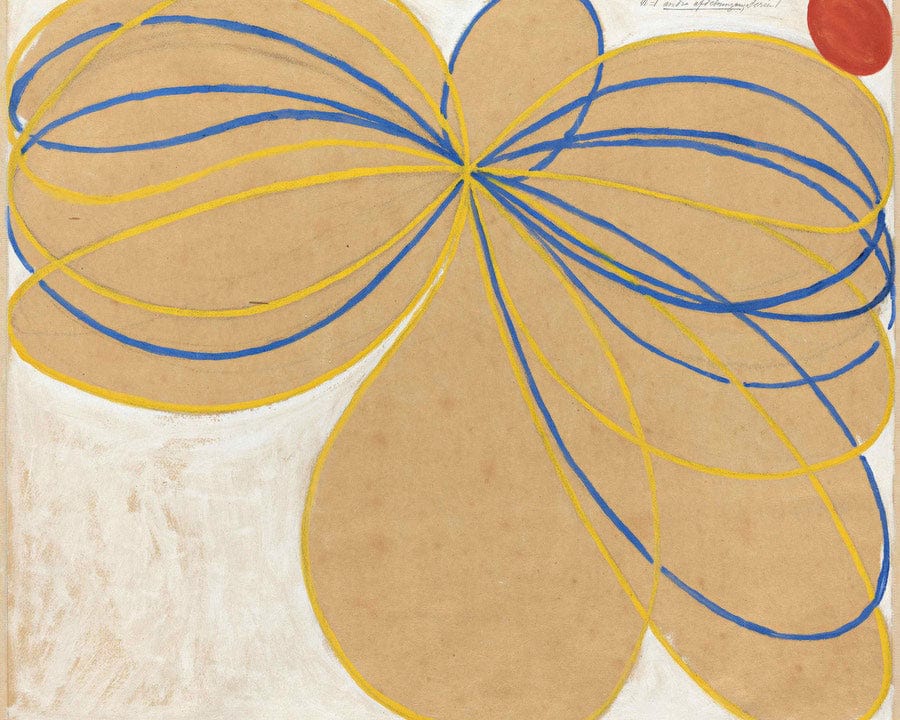 The Seven Pointed Star No 1 1908 By Hilma Af Klint Fine Art Print