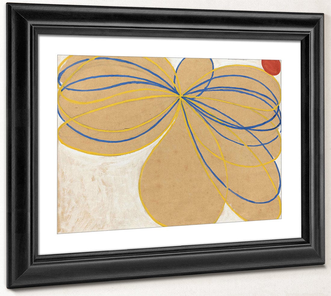 The Seven Pointed Star No 1 1908 By Hilma Af Klint Fine Art Print