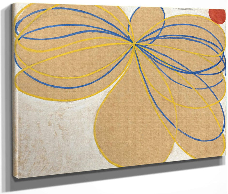 The Seven Pointed Star No 1 1908 By Hilma Af Klint Fine Art Print