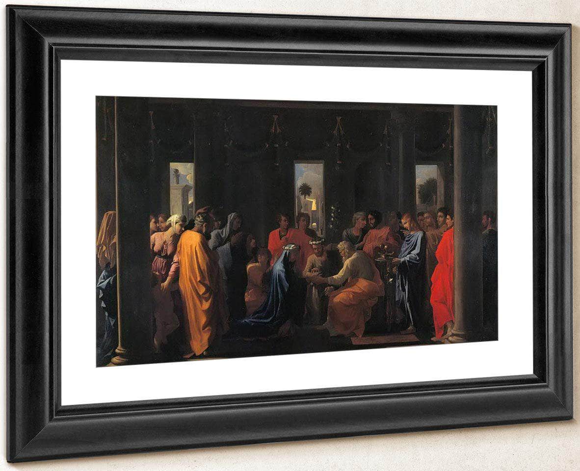 The Seven Sacraments Ii Marriage By Nicholas Poussin Fine Art Print