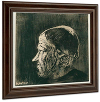 The Sexton By Nicolai Astrup Fine Art Print