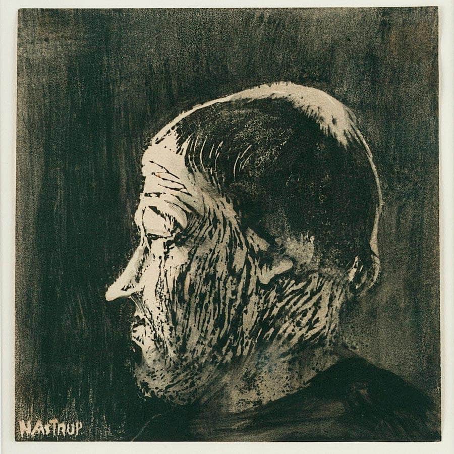 The Sexton By Nicolai Astrup Fine Art Print