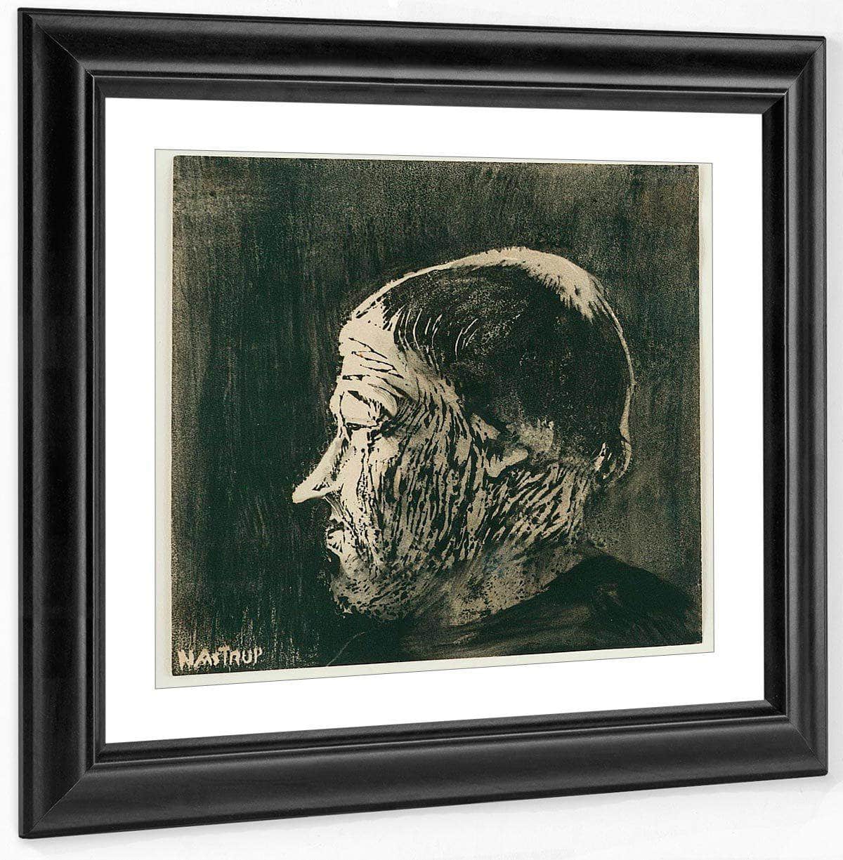 The Sexton By Nicolai Astrup Fine Art Print