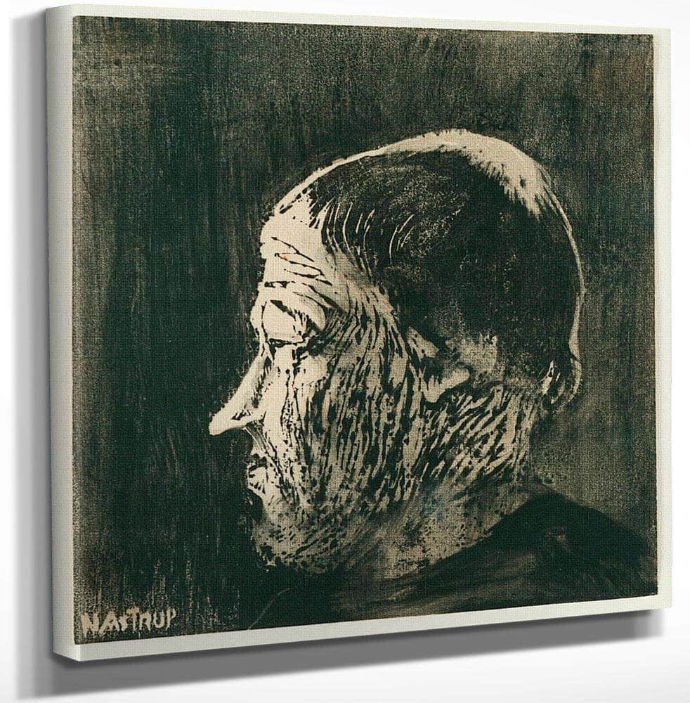 The Sexton By Nicolai Astrup Fine Art Print