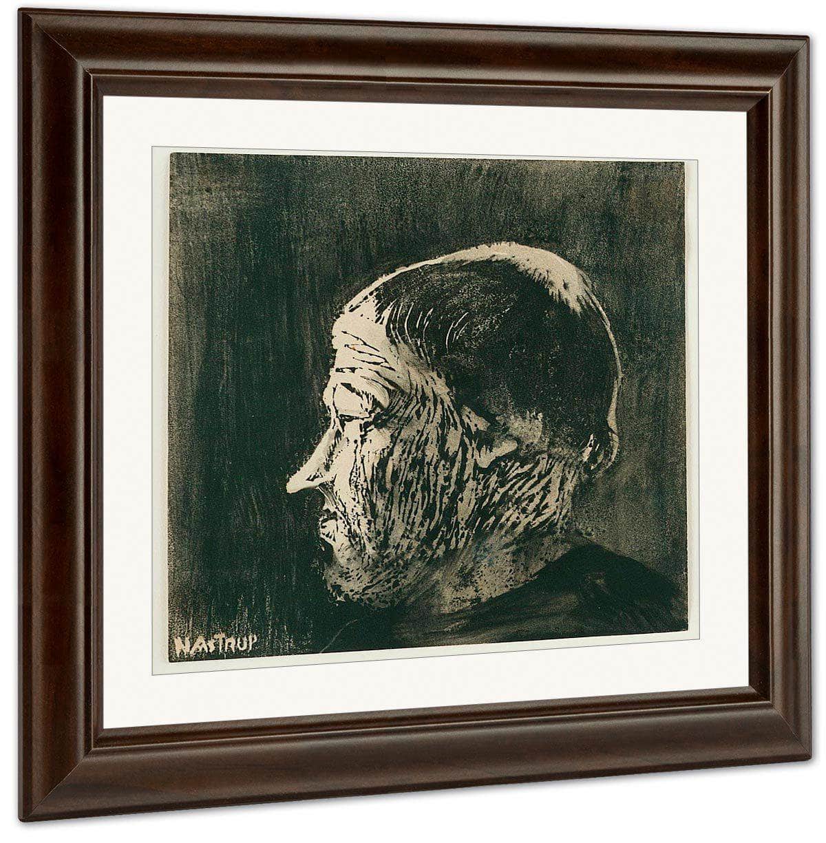 The Sexton By Nicolai Astrup Fine Art Print