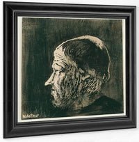 The Sexton By Nicolai Astrup Fine Art Print