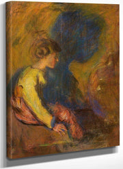 The Shadow By Alice Pike Barney Fine Art Print