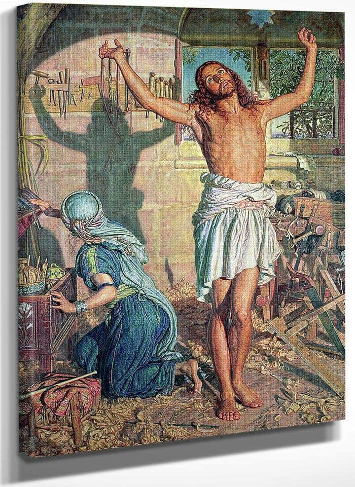 The Shadow Of Death By William Holman Hunt Fine Art Print