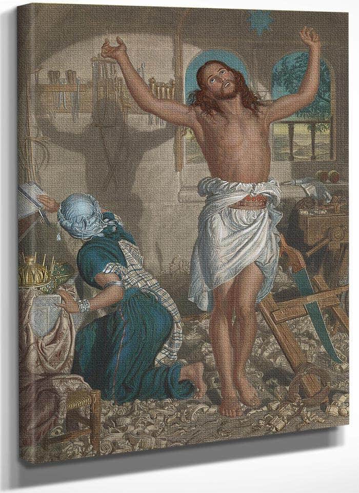 The Shadow Of Death Engraving By William Holman Hunt Fine Art Print