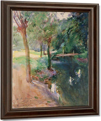 The Shadowed Stream By John Singer Sargent Fine Art Print