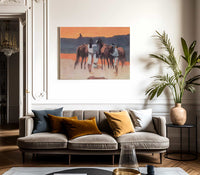 The Shadows At The Waterhold By Frederic Remington Fine Art Print