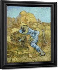 The Sheaf Binder (After Millet) By Vincent Van Gogh Fine Art Print