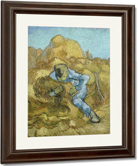 The Sheaf Binder (After Millet) By Vincent Van Gogh Fine Art Print