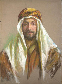 The Sheik By Alice Pike Barney Fine Art Print