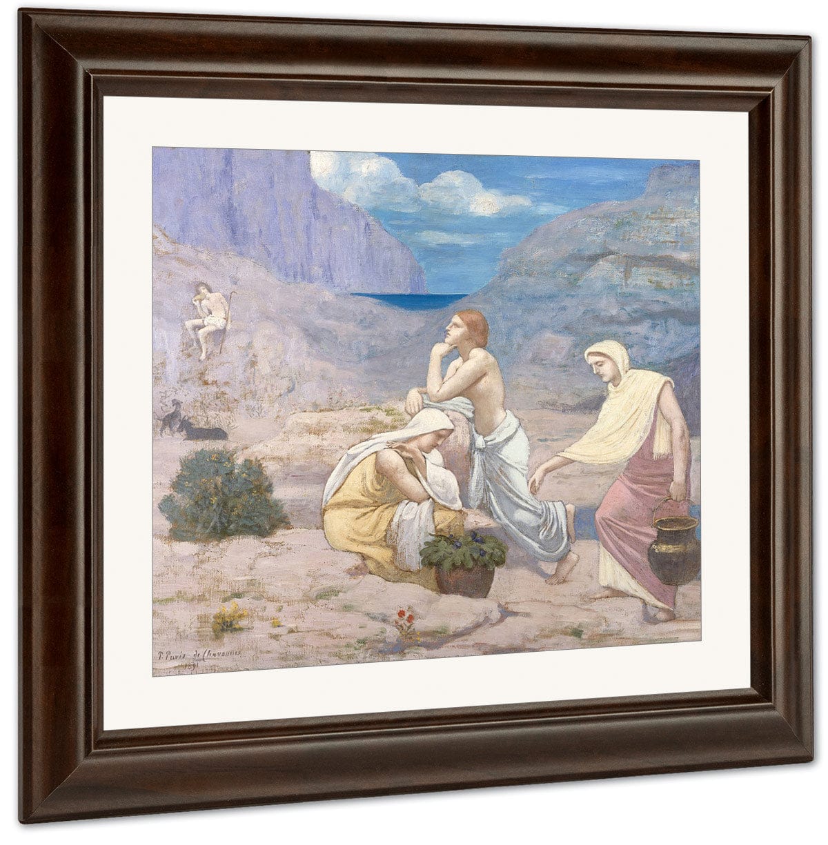 The Shepherd 1039 S Song 1891 By Pierre Puvis De Chavannes Fine Art Print