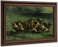 The Shipwreck Of Don Juan By Ferdinand Victor Eugene Delacroix Fine Art Print