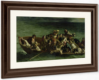 The Shipwreck Of Don Juan By Ferdinand Victor Eugene Delacroix Fine Art Print