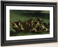 The Shipwreck Of Don Juan By Ferdinand Victor Eugene Delacroix Fine Art Print