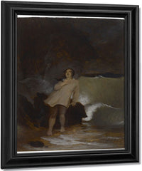 The Shipwreck Of Robinson Crusoe By Thomas Sully Fine Art Print