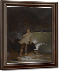 The Shipwreck Of Robinson Crusoe By Thomas Sully Fine Art Print