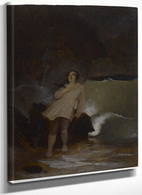 The Shipwreck Of Robinson Crusoe By Thomas Sully Fine Art Print