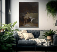 The Shipwreck Of Robinson Crusoe By Thomas Sully Fine Art Print