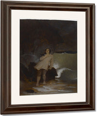 The Shipwreck Of Robinson Crusoe By Thomas Sully Fine Art Print