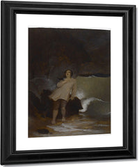 The Shipwreck Of Robinson Crusoe By Thomas Sully Fine Art Print