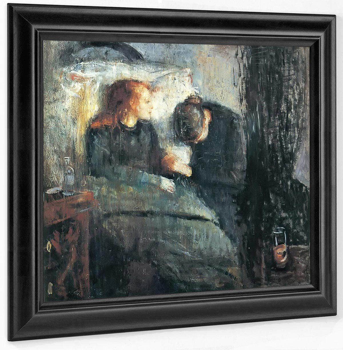 The Sick Child 188586 By Edvard Munch Fine Art Print