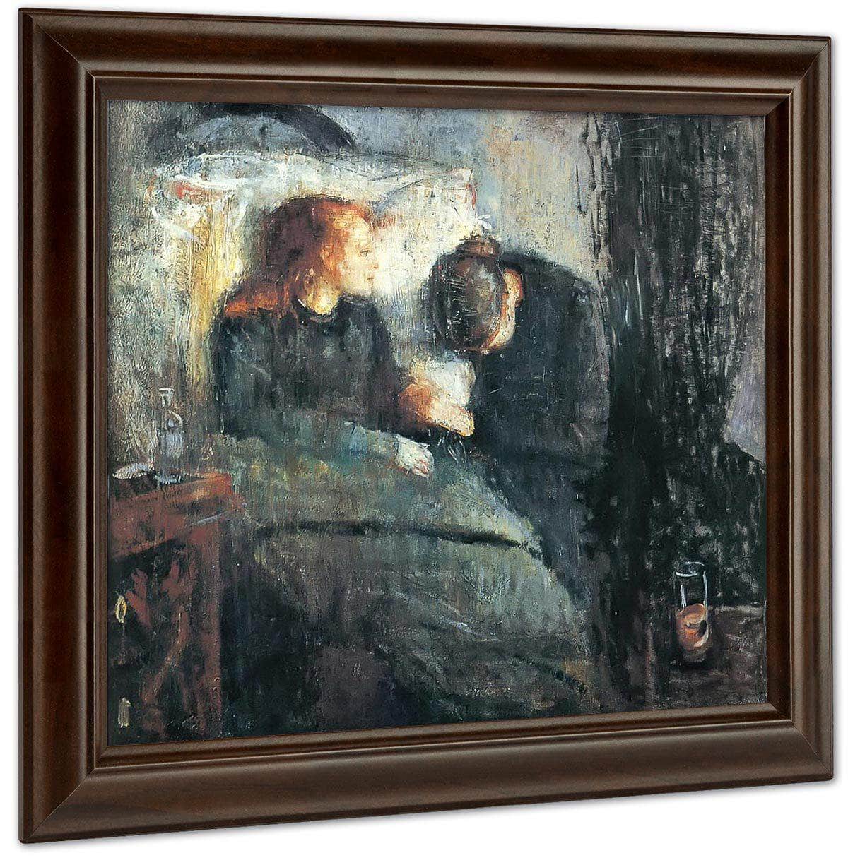 The Sick Child 188586 By Edvard Munch Fine Art Print