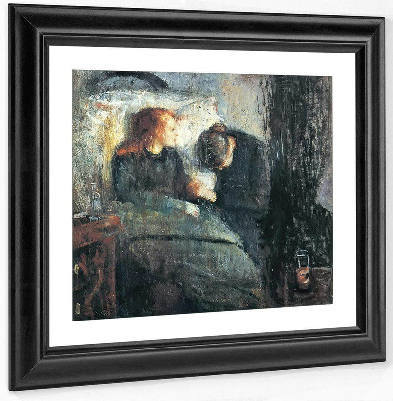 The Sick Child 188586 By Edvard Munch Fine Art Print
