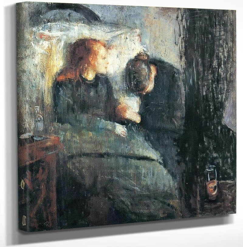 The Sick Child 188586 By Edvard Munch Fine Art Print