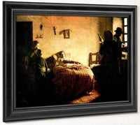 The Sick Violinist 1886 By Cristobal Rojas Poleo Fine Art Print