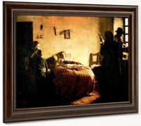 The Sick Violinist 1886 By Cristobal Rojas Poleo Fine Art Print