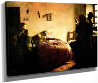 The Sick Violinist 1886 By Cristobal Rojas Poleo Fine Art Print