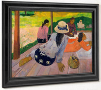 The Siesta 1894 By Paul Gauguin Fine Art Print
