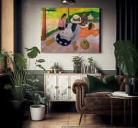 The Siesta 1894 By Paul Gauguin Fine Art Print