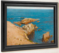 The Silent Summer Sea By William Wendt Fine Art Print