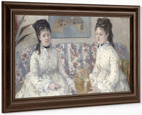 The Sisters By Berthe Morisot Fine Art Print