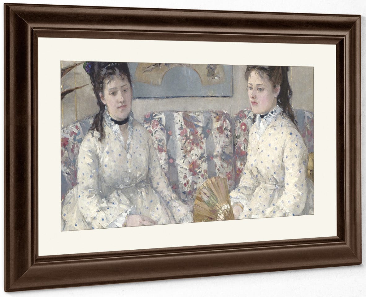 The Sisters By Berthe Morisot Fine Art Print