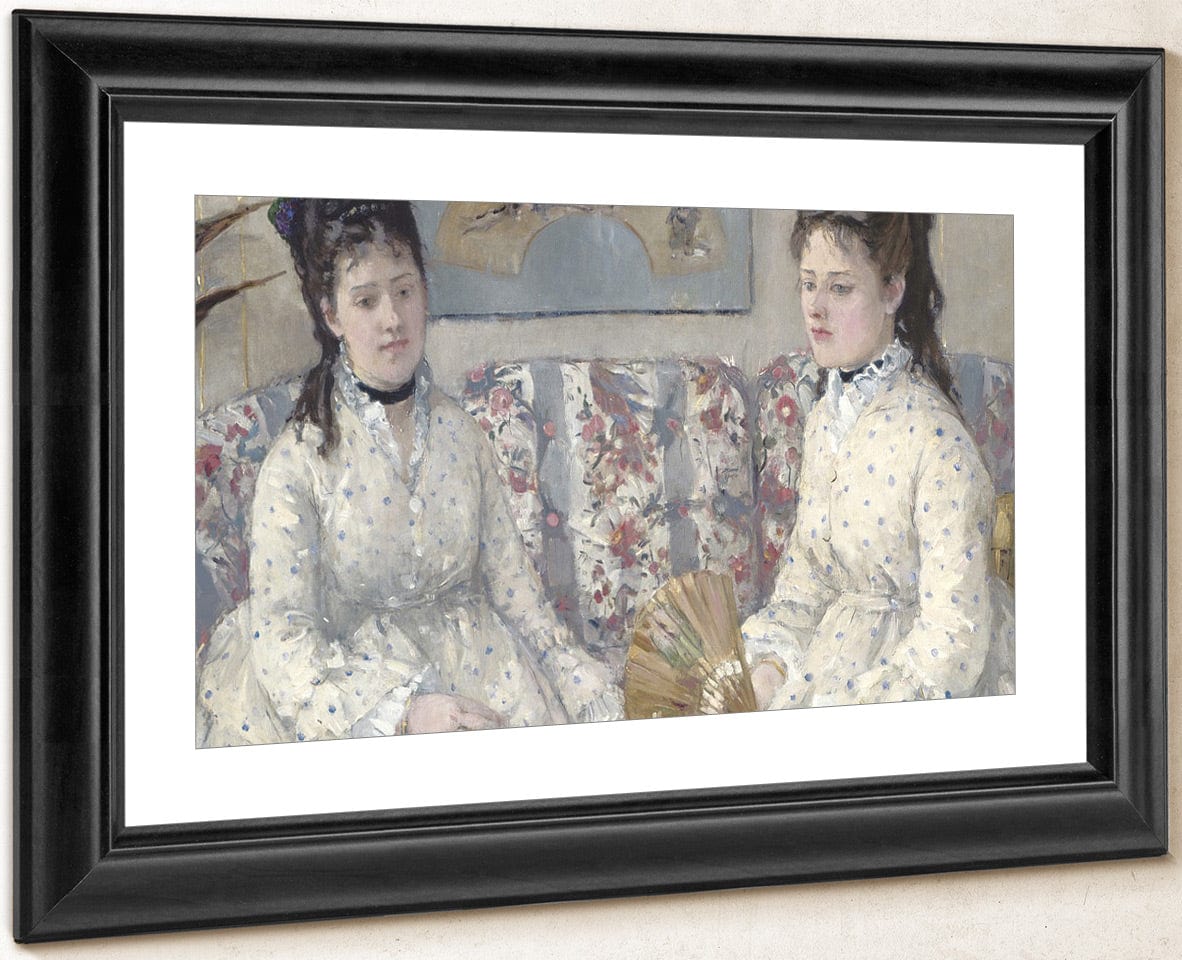 The Sisters By Berthe Morisot Fine Art Print