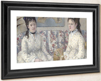 The Sisters By Berthe Morisot Fine Art Print