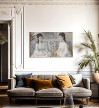 The Sisters By Berthe Morisot Fine Art Print