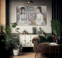 The Sisters By Berthe Morisot Fine Art Print