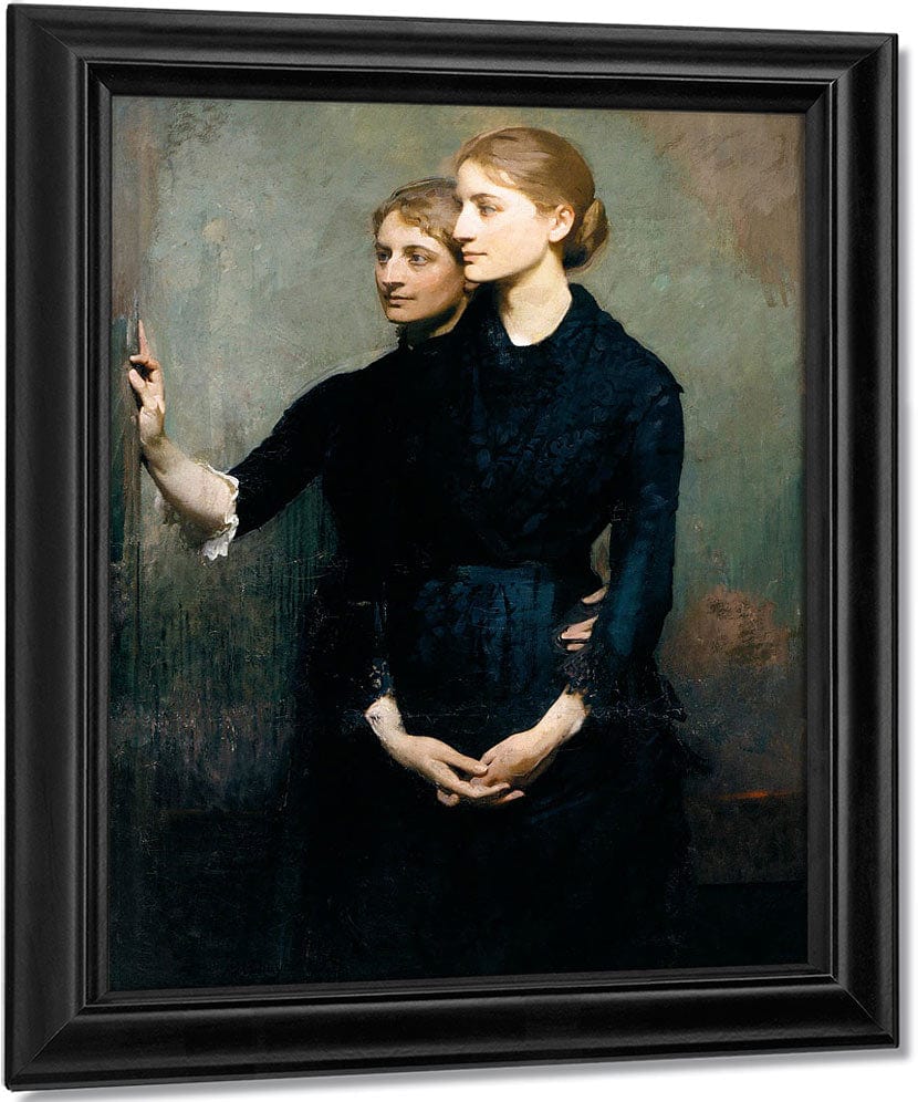 The Sisters By Thayer, Abbott Handerson Fine Art Print