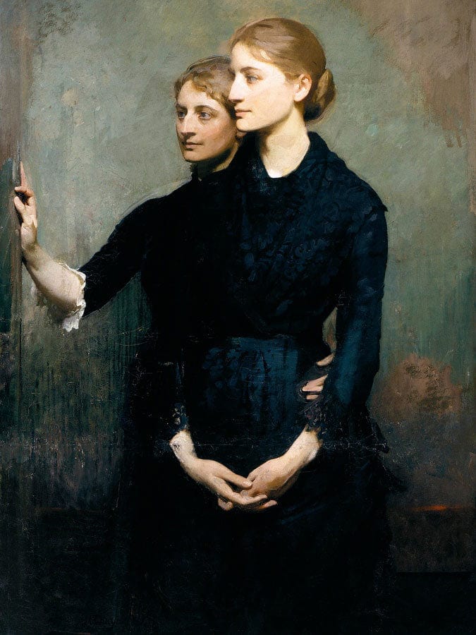 The Sisters By Thayer, Abbott Handerson Fine Art Print